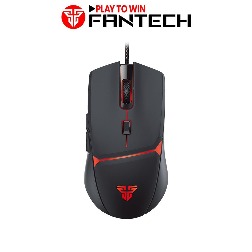 Chuột Macro Gaming Fantech VX7 Crypto Màu đen trắng - HÀNG CHÍNH HÃNG