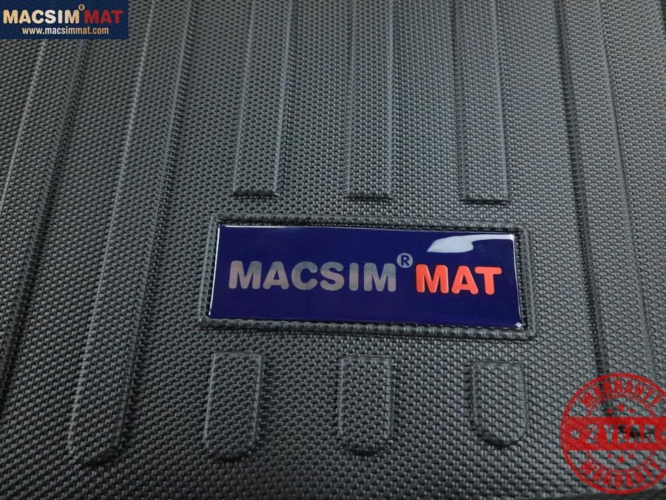 Thảm lót cốp Suzuki Vitara 2016-2018 nhãn hiệu Macsim chất liệu TPV cao cấp màu đen