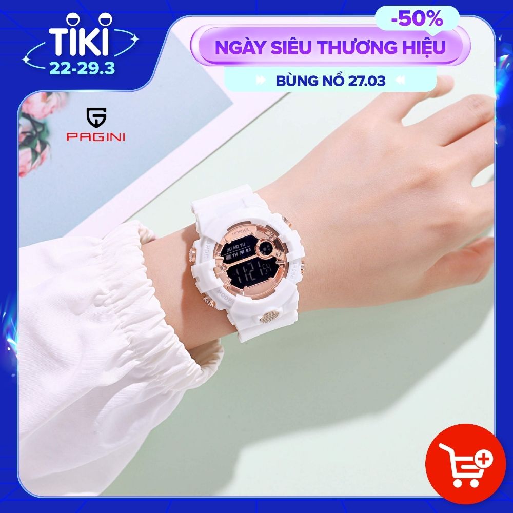 Đồng hồ điện tử thể thao PAGINI Unisex – Đồng hồ thể thao nam nữ cực cool – WA005