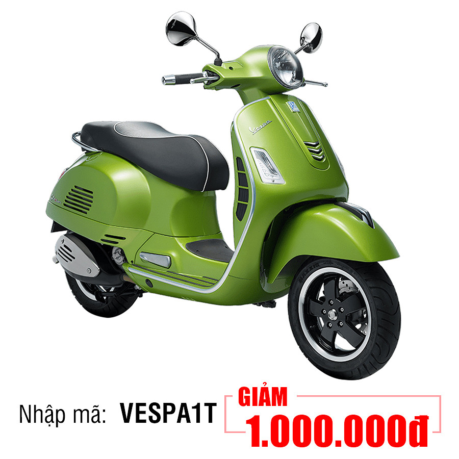 Xe Máy Vespa GTS 125cc ABS - Xanh Lá