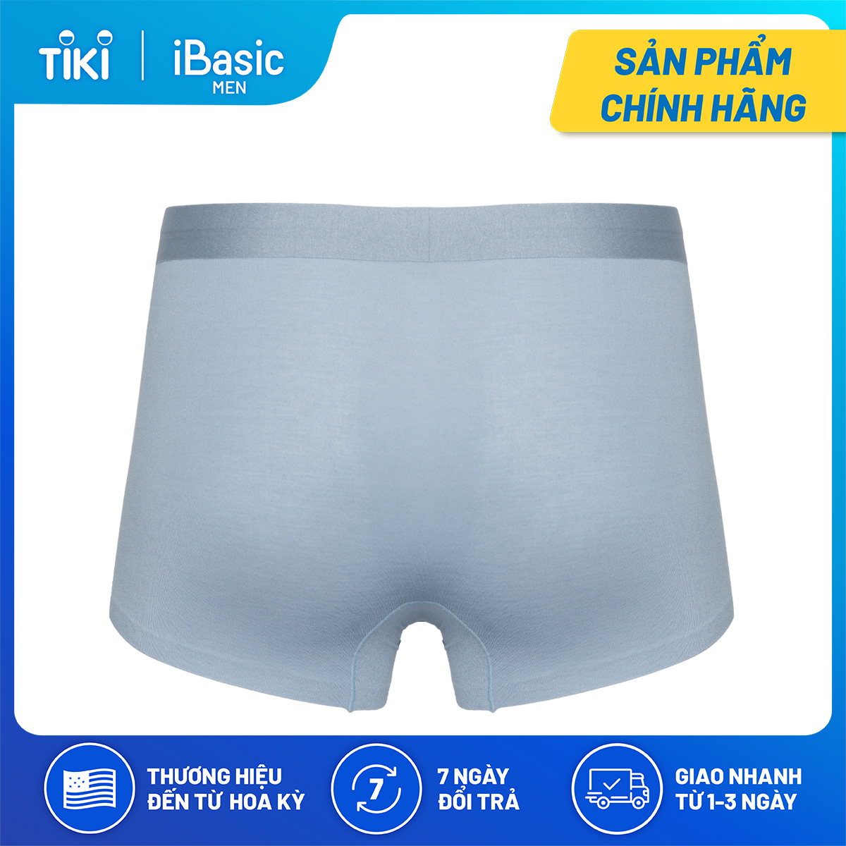 Combo 3 quần lót nam trunk bonding bamboo iBasic PANM105
