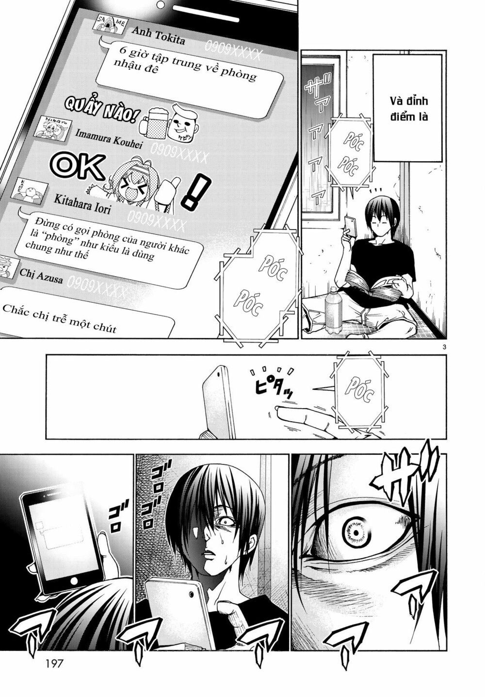 cô gái thích lặn - grand blue chapter 40 3