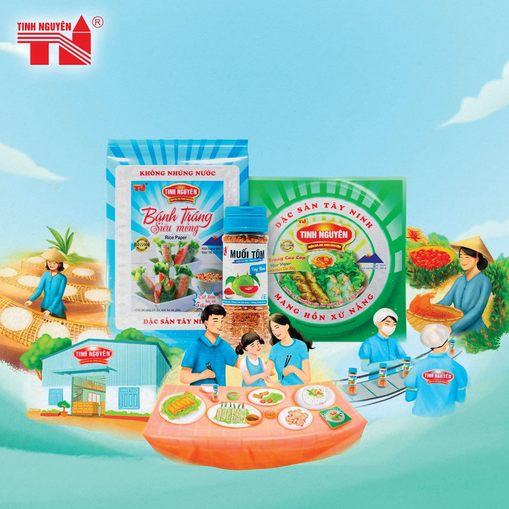 Muối Tôm Chua Cay Tây Ninh Tinh Nguyên (110g)