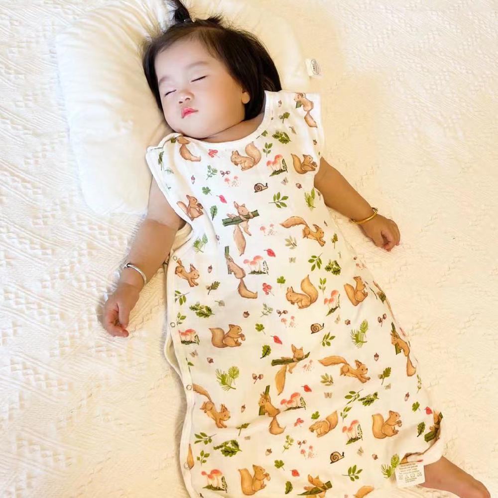 Cho Bé Ngủ Vải Muslin Túi Muslin Bé Túi Ngủ Trẻ Em Toddle Beddingbaby Saco De Dormir Para Bebe Bao Sleepsacks