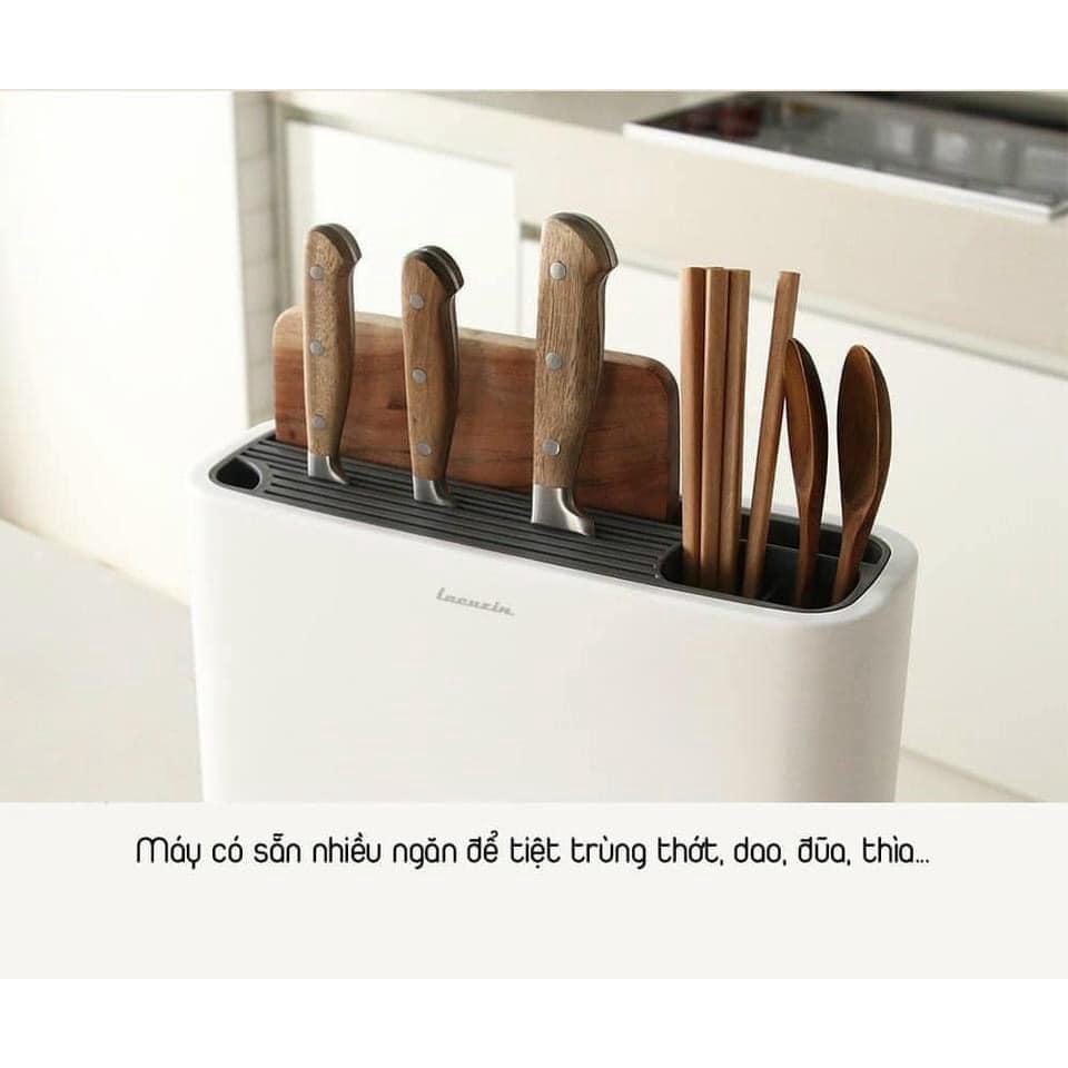 Máy Tiệt Trùng Dao, Thớt, Đũa Lacuzin, Giúp Loại 99% Vi Khuẩn, Nhập Hàn, BH 12 Tháng