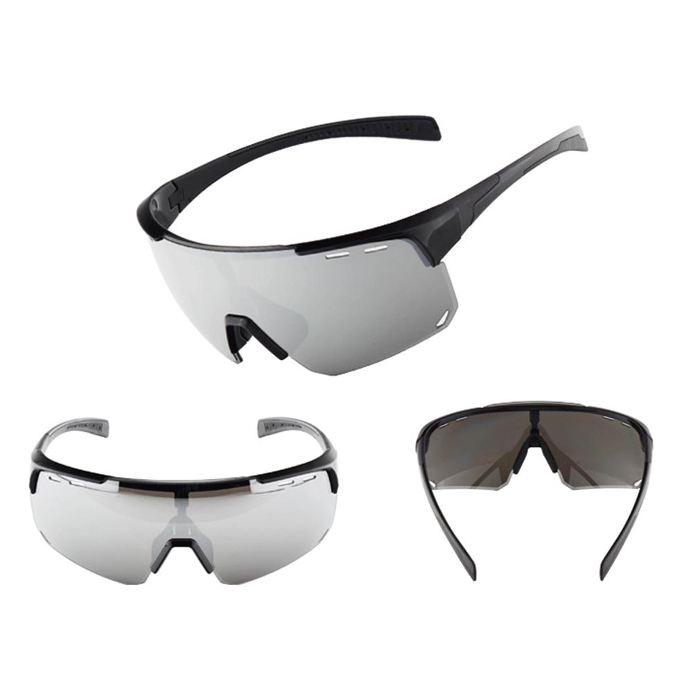 Kính đi xe đạp với 3 thấu kính dự phòng Kính râm thể thao UV400 Kính râm đi xe đạp MTB dành cho nam giới Nữ chạy bộ Lái xe Câu cá