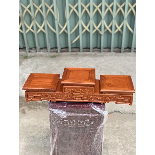 Tam sơn,đế bát hương, tam cấp gỗ hương