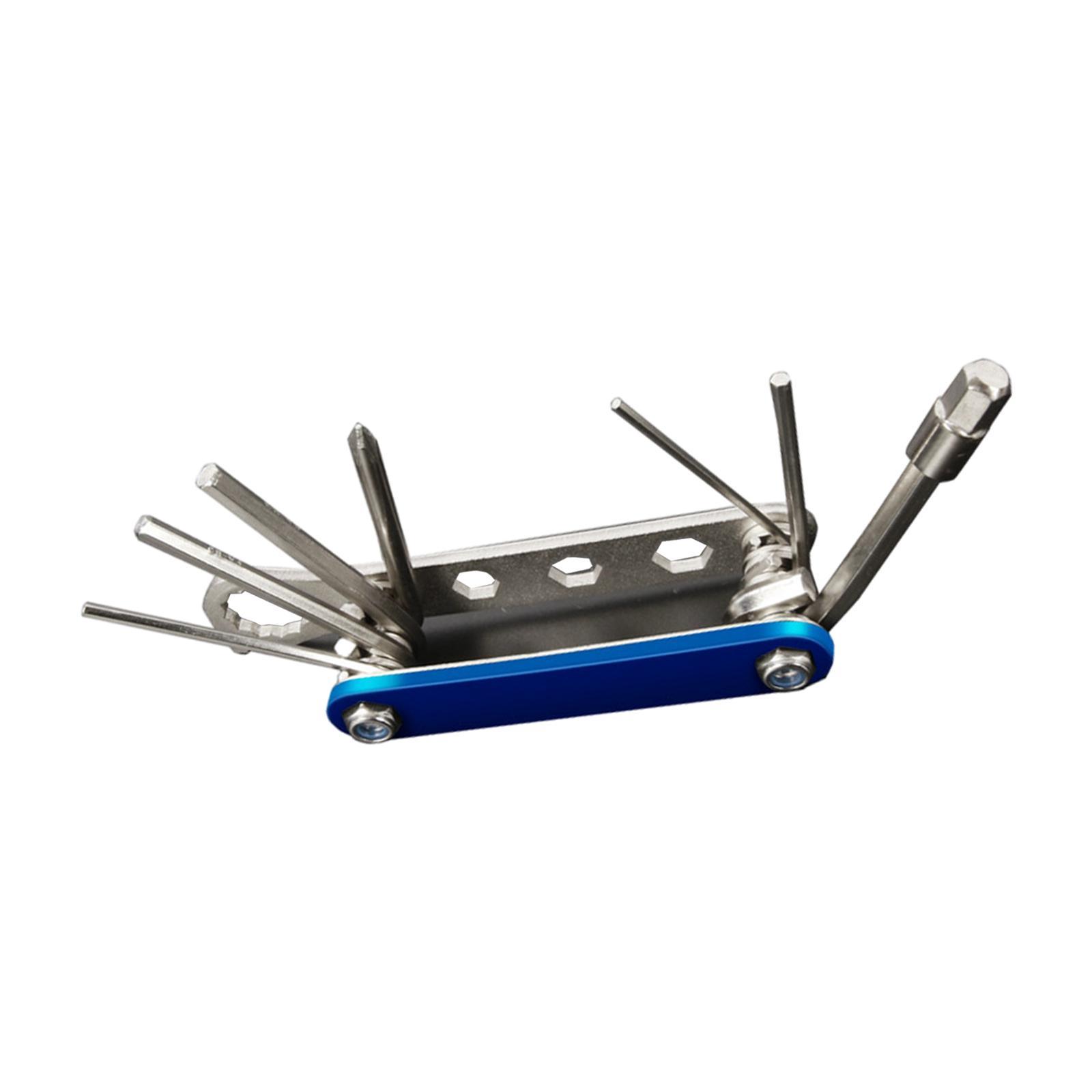 Bike Repair Set Bicycle Multi Function 12 in 1 Tool Kit Allen Wrench Portable Multi Tool Maintenance for Road Mountain Road Bike