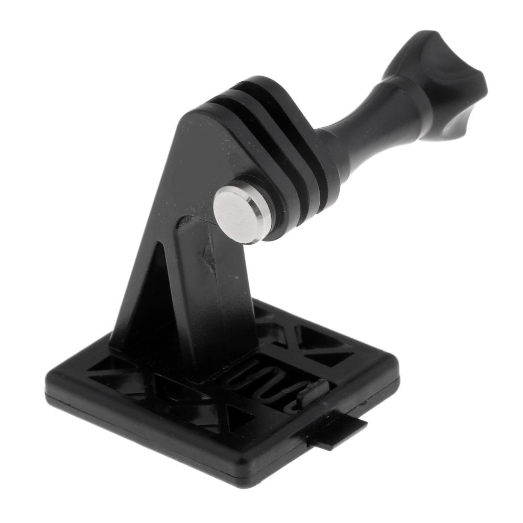Nylon Helmet Mount Adapter Bracket for Sports Camera Outdoor Hunting Black