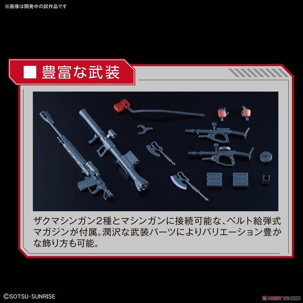 Đồ chơi mô hình lắp ráp HG GTO Zaku II RC Char Aznable Bandai