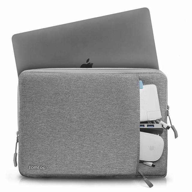 TÚI CHỐNG SỐC TOMTOC (USA) 360° PROTECTIVE MACBOOK AIR/RETINA13″ GRAY A13-C02G