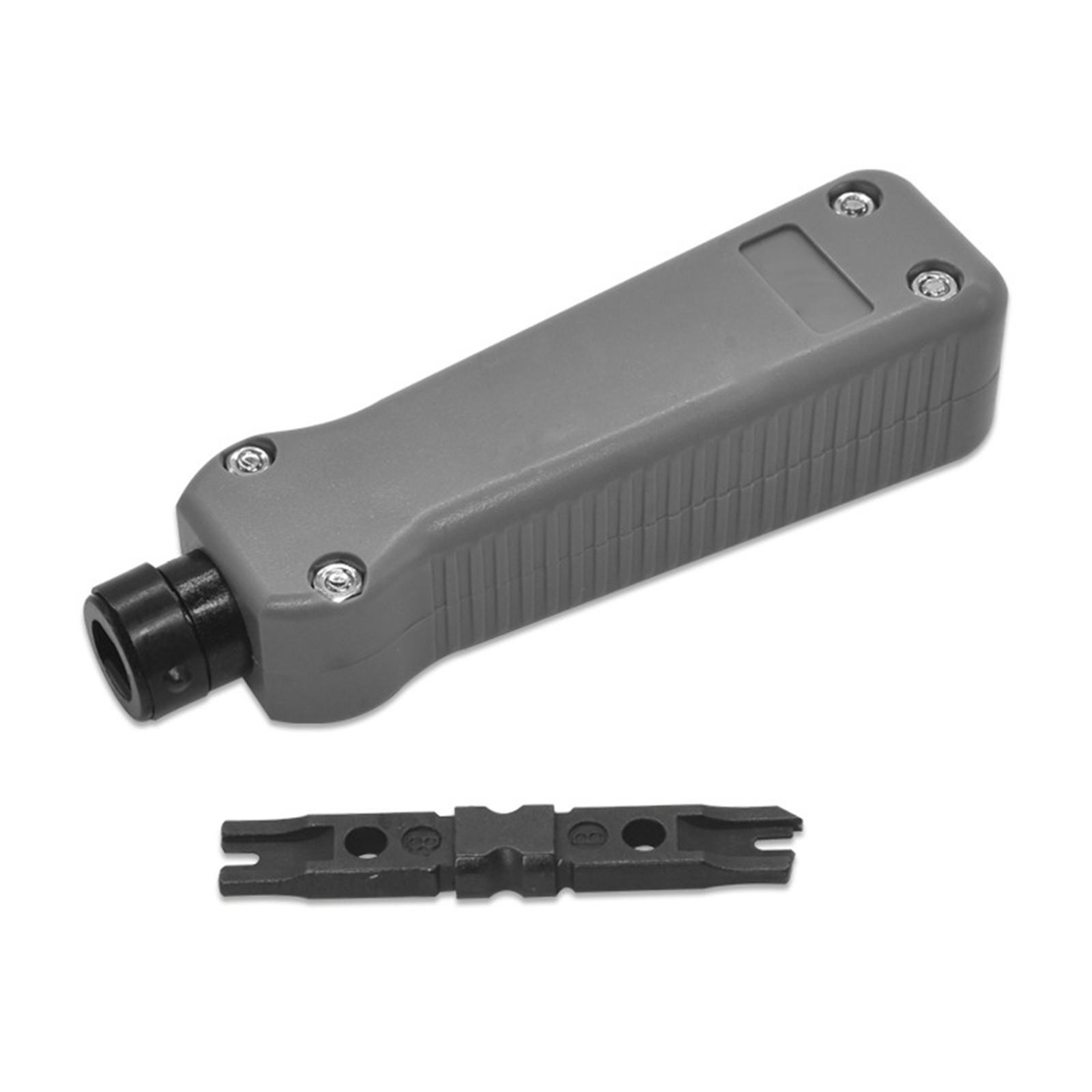 Punch Down Impact Tool Double Blade Practical Lan Network Cable Ethernet