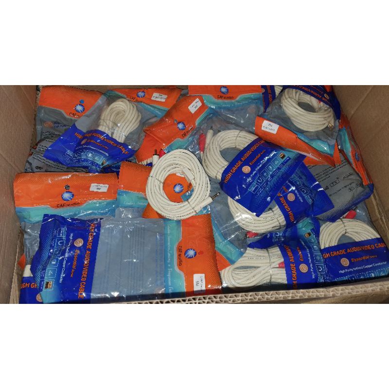 Dây 3,5 ra av 1,8m , dây av1,8m , dây av , cáp âm thanh , cáp av