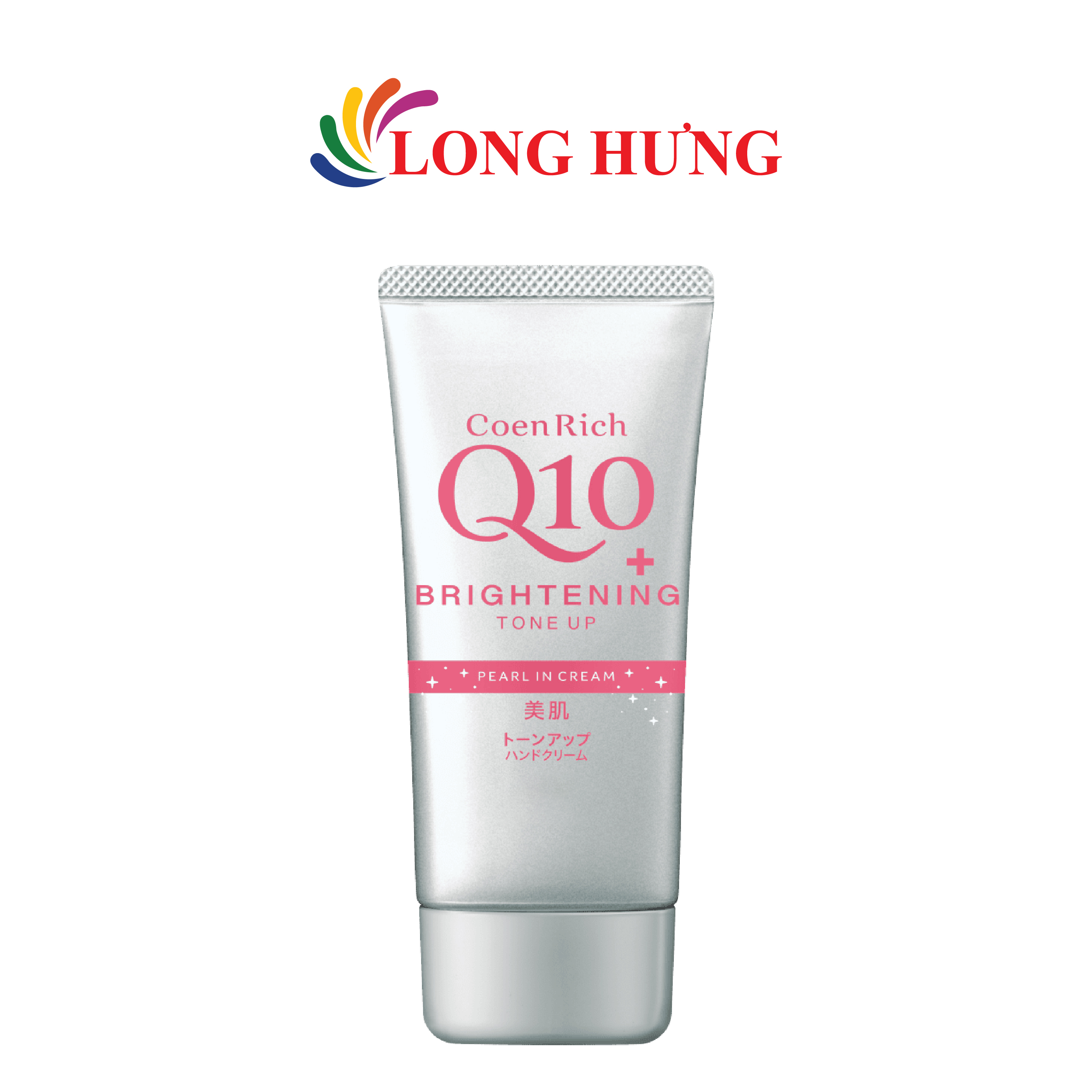Kem dưỡng trắng nâng tông da tay CoenRich Q10+ Brightening Tone Up Pearl In Cream (80g) - Hàng chính hãng