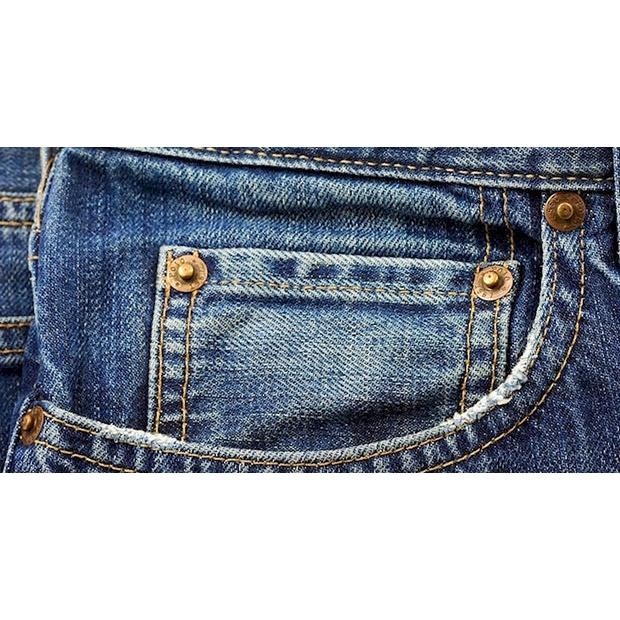 Nút đinh tán cố định túi trước quần jean Bằng thau không gỉ Màu đồng Màu khói Bịch 100 cái