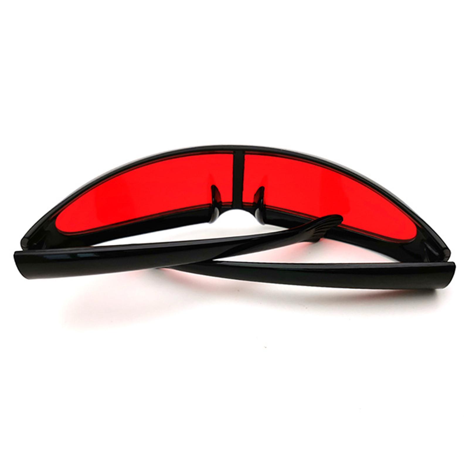 Futuristic Narrow Sunglasses Monolens  Lens Visor Robotic Cosplay