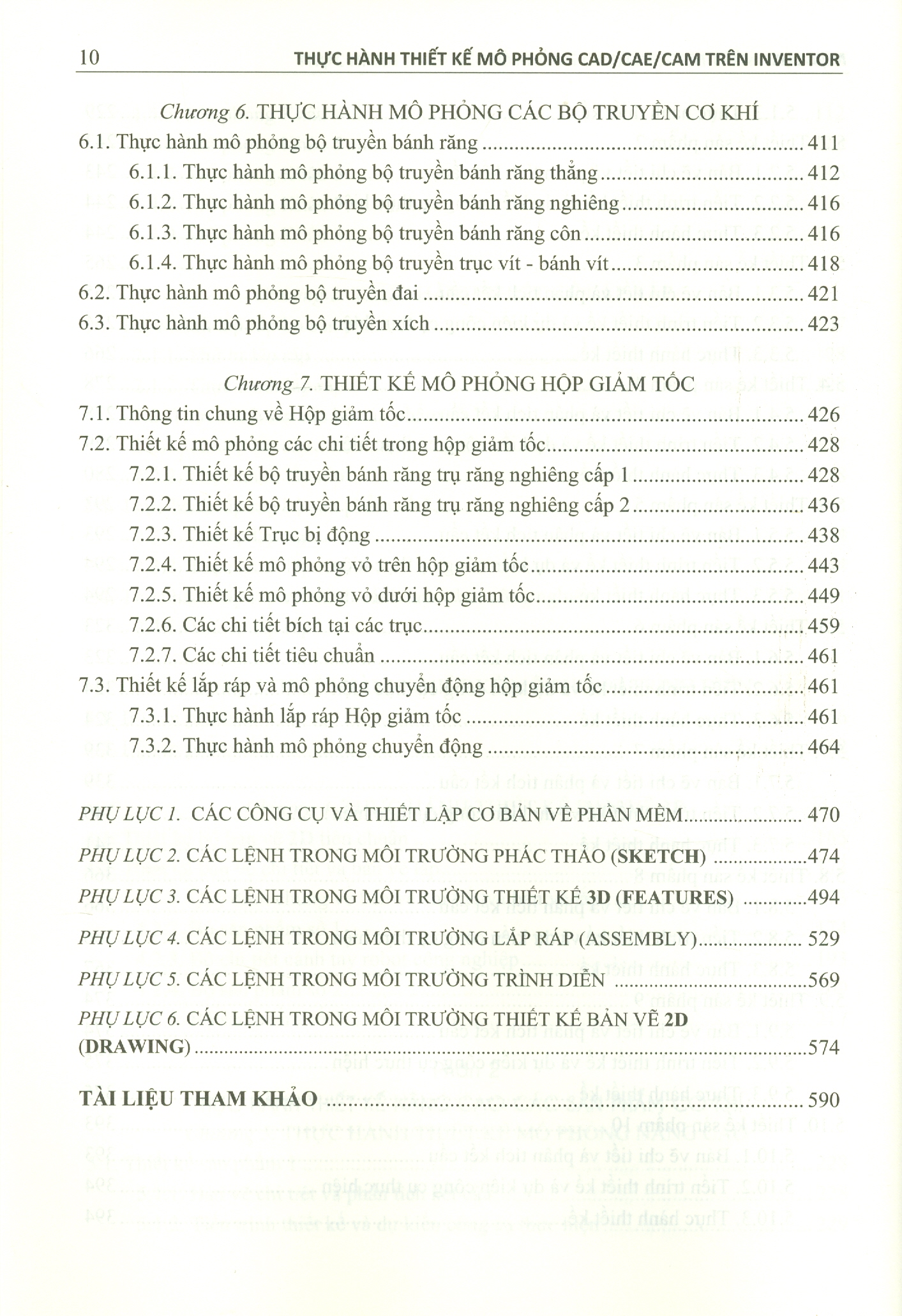 Thực Hành CAD/CAE/CAM Trên Phần Mềm INVENTOR, Tập 1 - Thiết Kế Mô Phỏng CAD