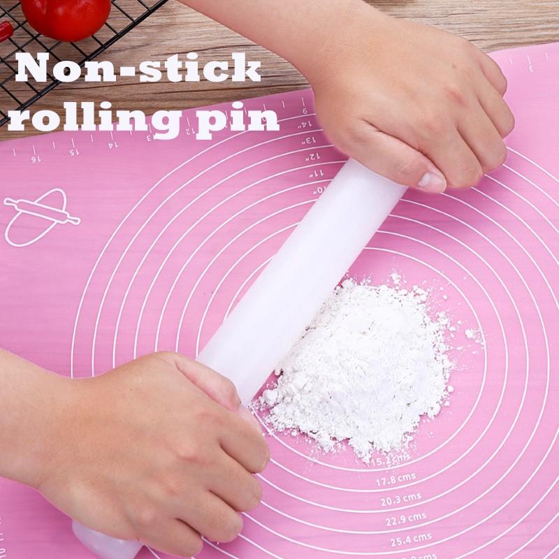 Cây Lăn Bột Làm Bánh Bằng Nhựa Pp Màu Trắng