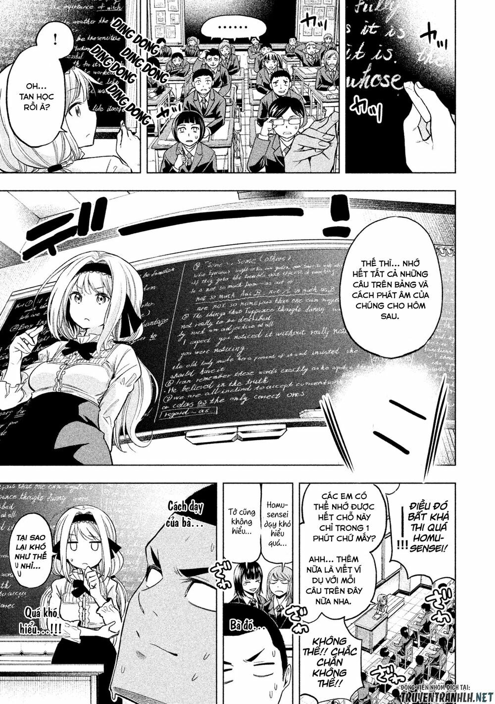 thế quái nào cô giáo lại ở đây!? chapter 43 1