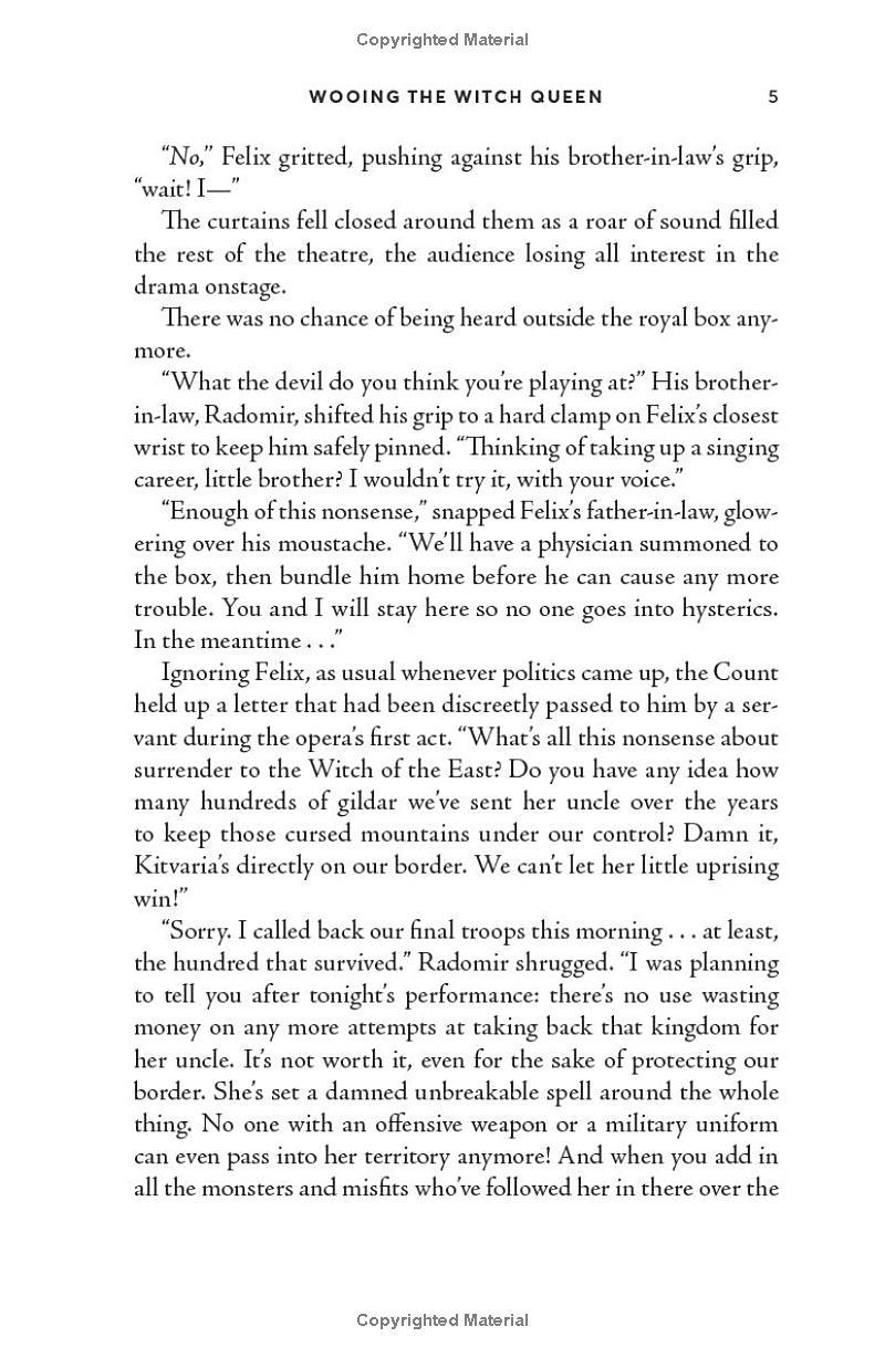 Sách ngoại văn: Wooing The Witch Queen