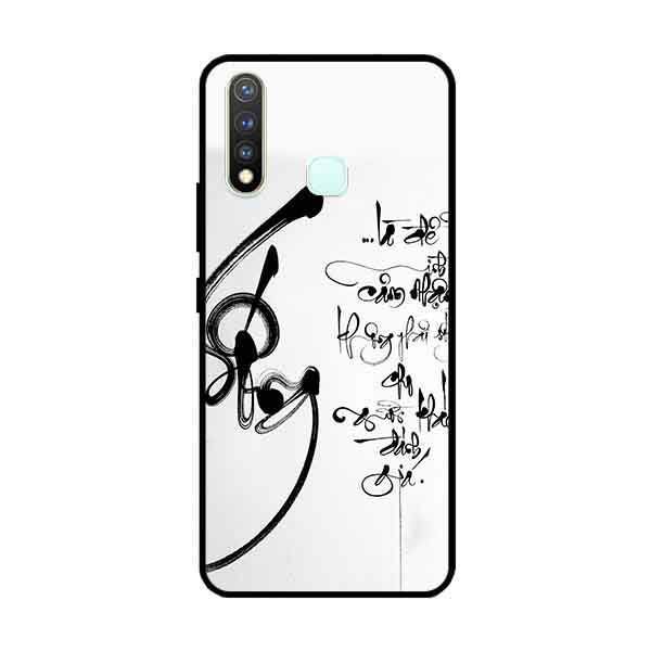 Ốp Lưng in cho Vivo Vivo Y19 /U3 /Y5s /U20 Mẫu Thư Pháp SỐNG - Hàng Chính Hãng