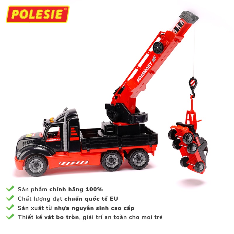 Xe cẩu đồ chơi MAMMOET – Polesie Toys