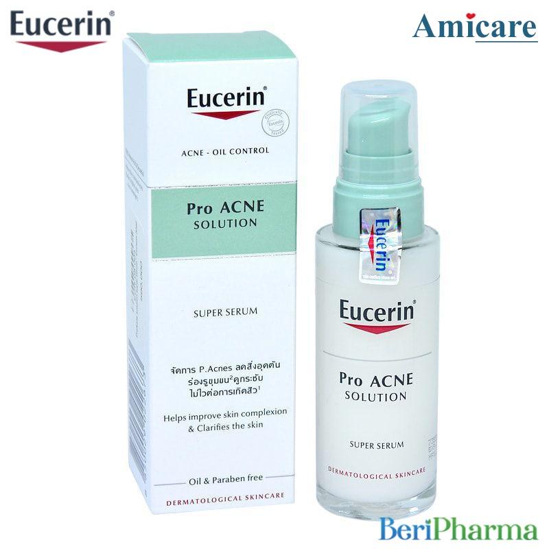 Eucerin Tinh Chất Cho Da Mụn Proacne Solution Super Serum 30ml