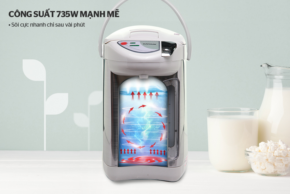 Bình Thủy Điện Sunhouse SH1533 - Hàng chính hãng