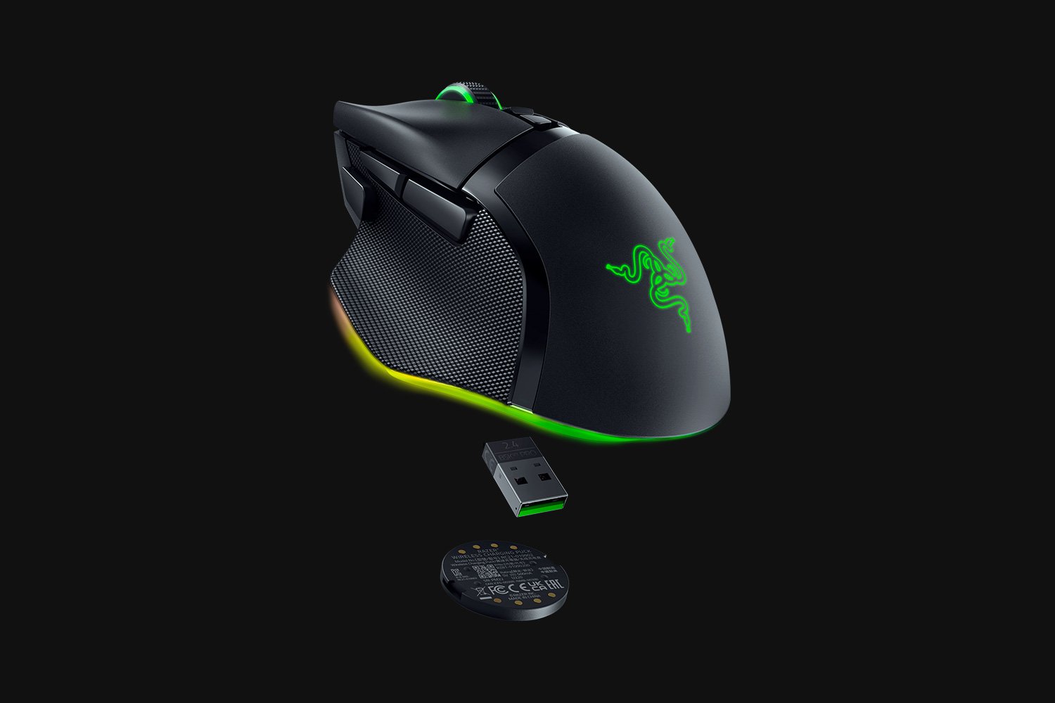 Chuột Razer Basilisk V3 Pro (kèm Mouse Dock Pro) - Mới, hàng chính hãng