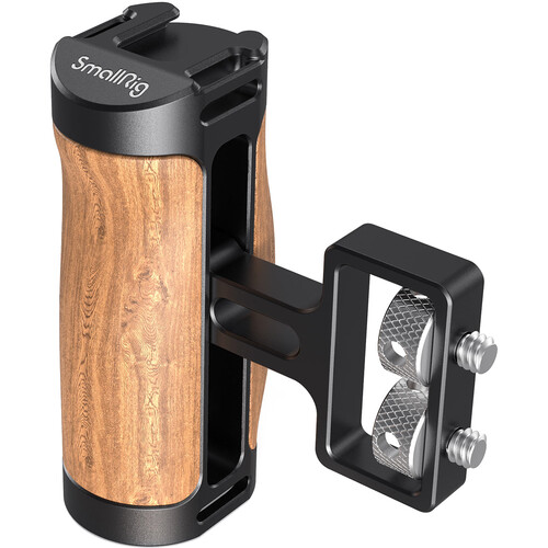 Tay cầm gỗ SmallRig Wooden Mini Side Handle (1/4”-20 Screws) 2913 - Hàng nhập khẩu