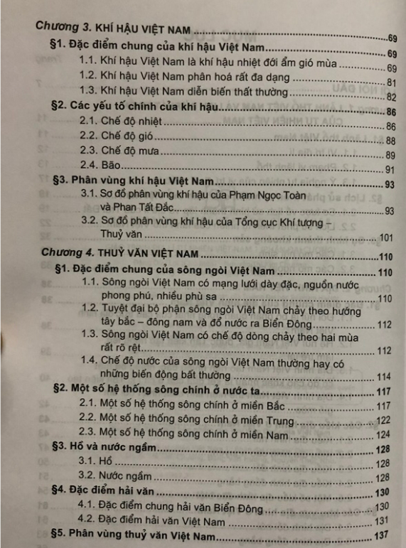 Sách - Giáo trình Địa lí tự nhiên Việt Nam 1 Phần Đại cương