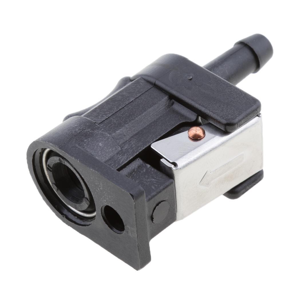 6X Fuel Hose / Line Connector for Outboard Motor 6mm 1/4