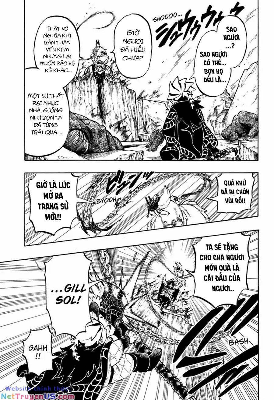gill: "không ai có thể đánh bại ta khi ta dùng rìu!" chapter 13 17