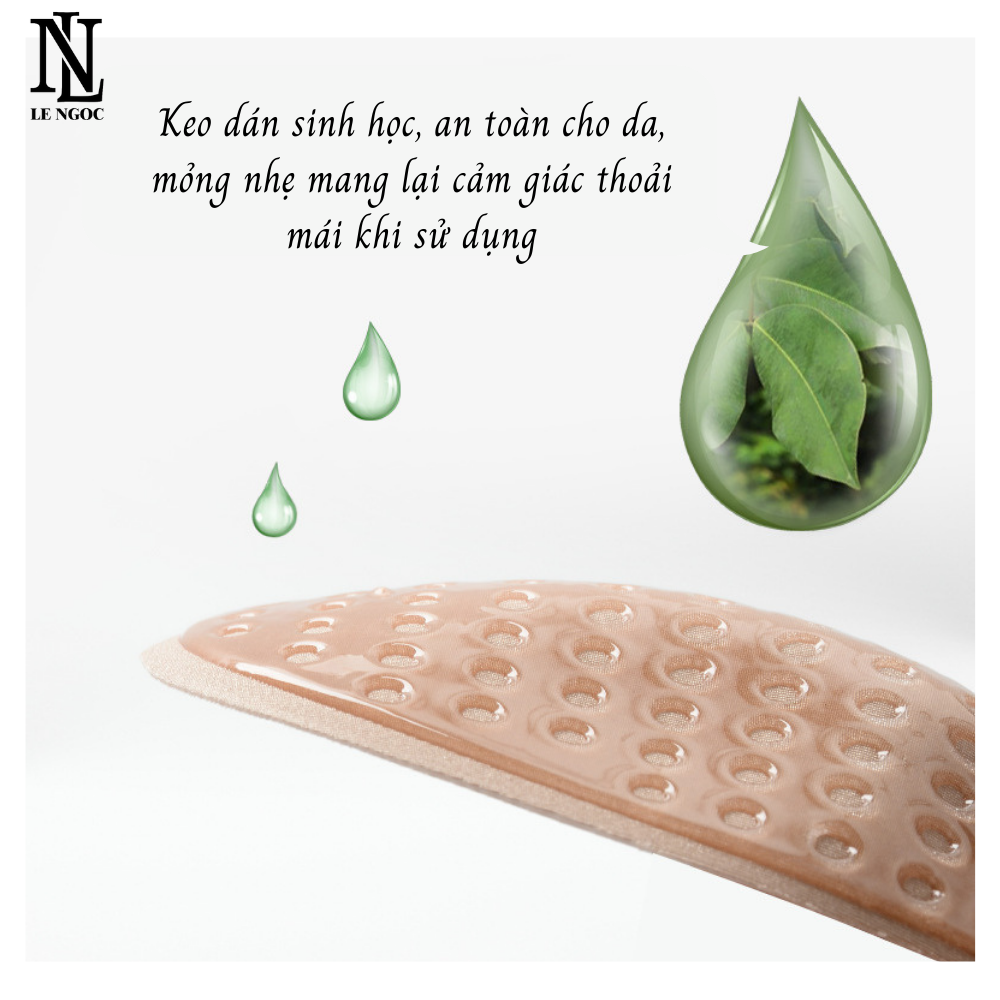 Bộ 2 miếng độn vai da xốp, miếng nâng vai tạo dáng định hình -LN088