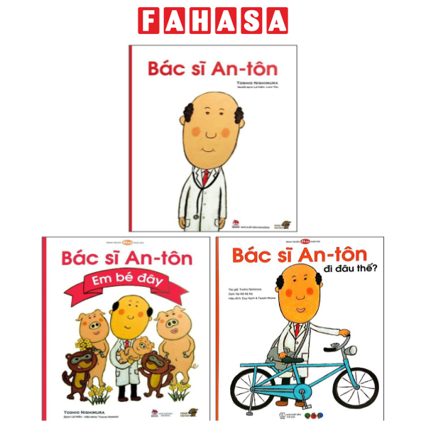 Combo Sách Tranh Truyện Ehon Nhật Bản - Bác Sĩ An-Tôn