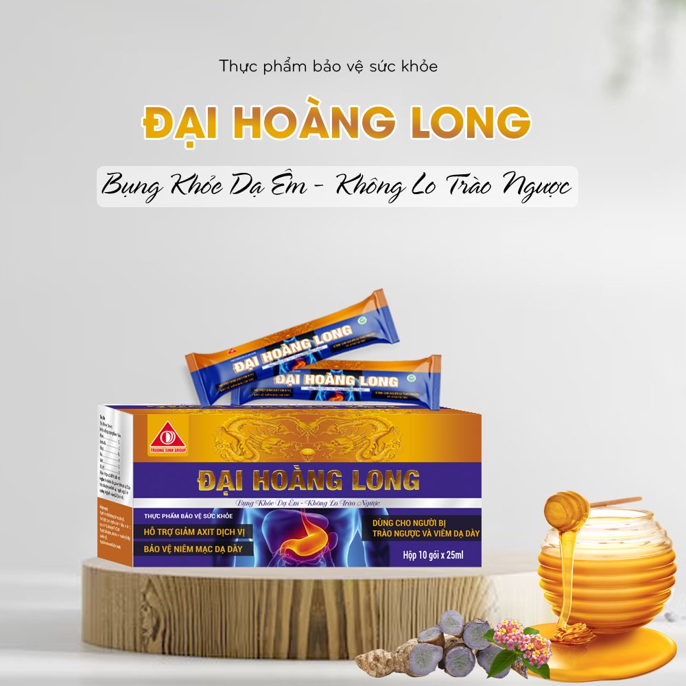 Đại Hoàng Long - Hỗ trợ viêm loét dạ dày, tá tràng
