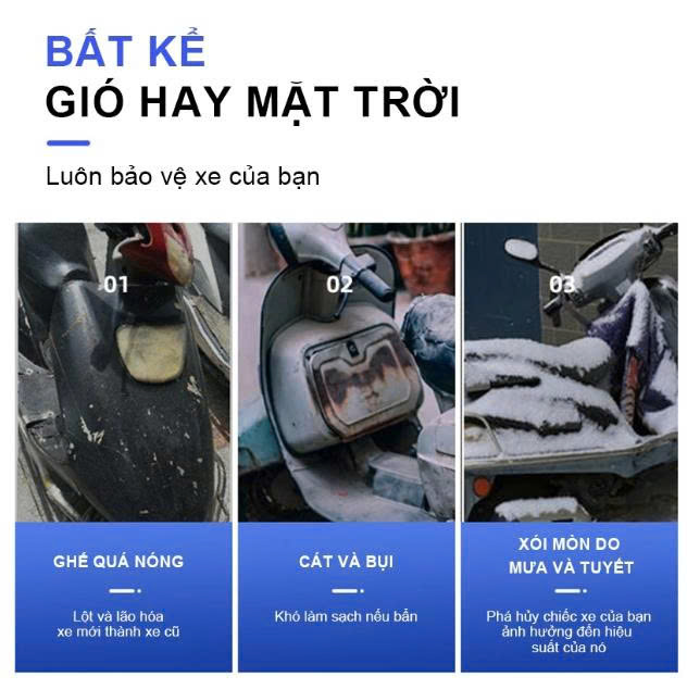 [KoSuyTu] BẠT PHỦ XE MÁY TRÁNG NHÔM CAO CẤP – “LÁ CHẮN” HOÀN HẢO CHO XE GIỮA MỌI THỜI TIẾT KHẮC NGHIỆT ️