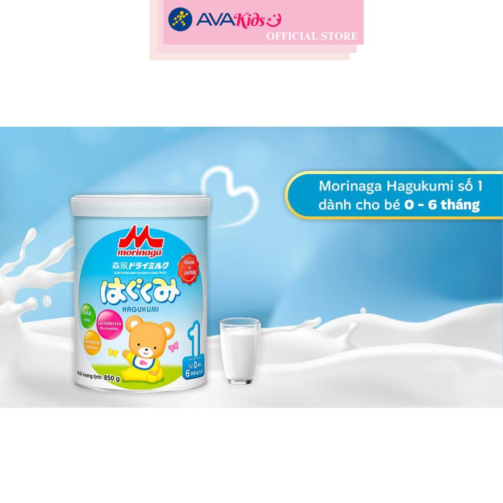 Sữa bột Morinaga Hagukumi số 1 850g (0 - 6 tháng)