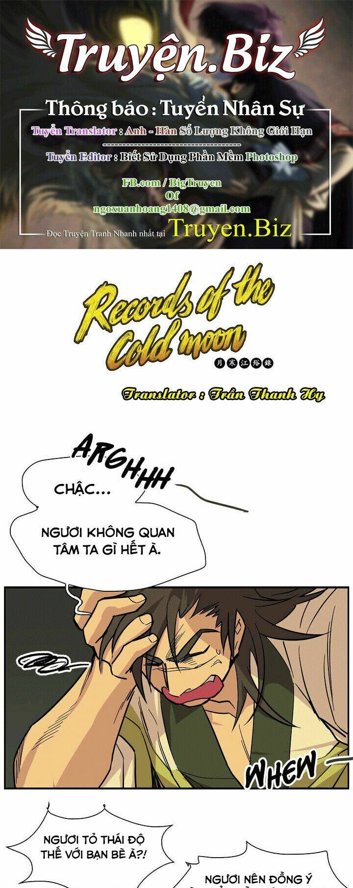 biên niên sử lãnh nguyệt chapter 32 1