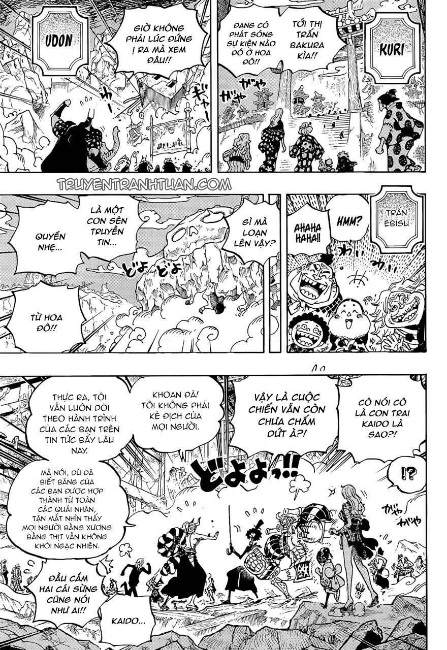 đảo hải tặc - one piece chapter 1051 5