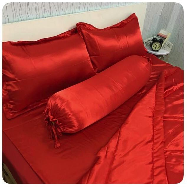 Bộ 4 Món Ga Gối Phi Lụa Lan Pham Bedding Mát Mịn