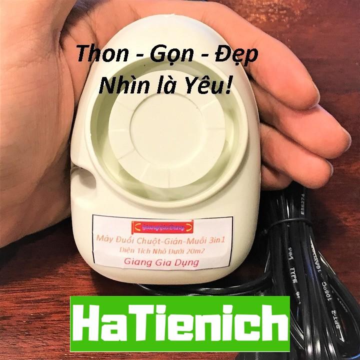 Máy Đuổi Chuột Muỗi Gián 3 Trong 1 Cao Cấp -Thiết Bị Đuổi Chuột - Hà Tiện Ích.