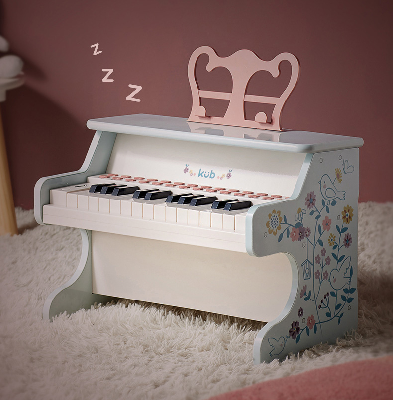 (Bản Quốc Tế) Đồ Chơi Đàn Mini Piano Cao Cấp - KUB, Đèn LED Hướng Dẫn, Âm Thanh Cực Hay