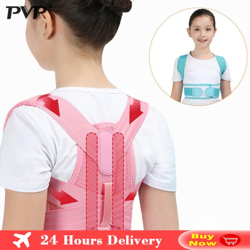 Có Thể Điều Chỉnh Con Tư Thế Corrector Đai Hỗ Trợ Lưng Trẻ Em Chỉnh Hình Áo Cho Bé Cột Sống Lưng Thắt Lưng Vai Vòng Đeo Sức Khỏe