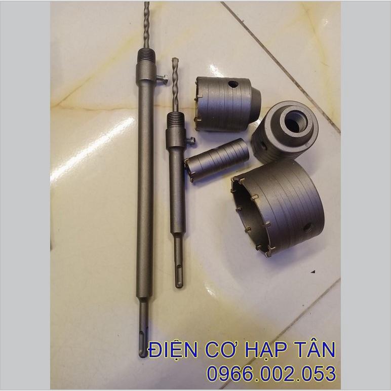 MŨI KHOAN BÊ TÔNG 30- 40- 50- 60 – 90mm ĐI ỐNG MÁY LẠNH ,MŨI KHOAN RÚT LÕI BÊ TÔNG