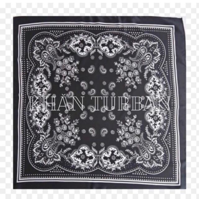 Khăn lụa vuông bandana choàng cổ 70x70cm - Maben