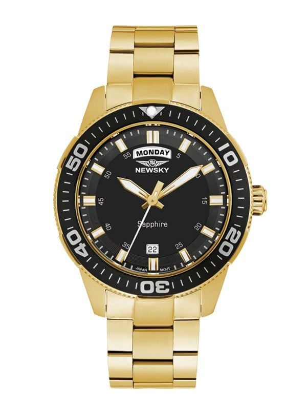 ĐỒNG HỒ NEWSKY NS5017G.S03 Nam máy quartz kính sapphire size 41mm