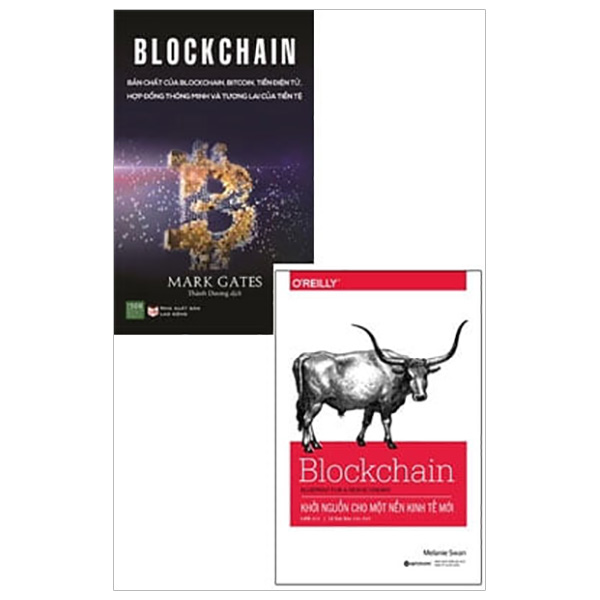 Combo Blockchain - Khởi Nguồn Cho Một Nền Kinh Tế Mới + Blockchain - Bản Chất Của Blockchain, Bitcoin, Tiền Điện Tử, Hợp Đồng Thông Minh Và Tương Lai Của Tiền Tệ (Bộ 2 Cuốn)