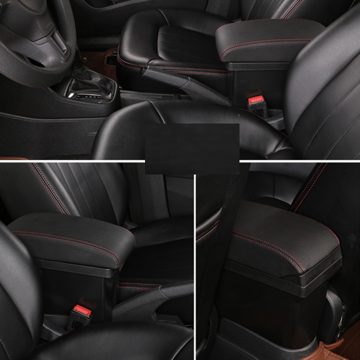 Hộp tỳ tay xe hơi, ô tô dùng cho xe Hyundai Accent 2014 - 2016 tích hợp 6 cổng USB XPD-HDAC1416