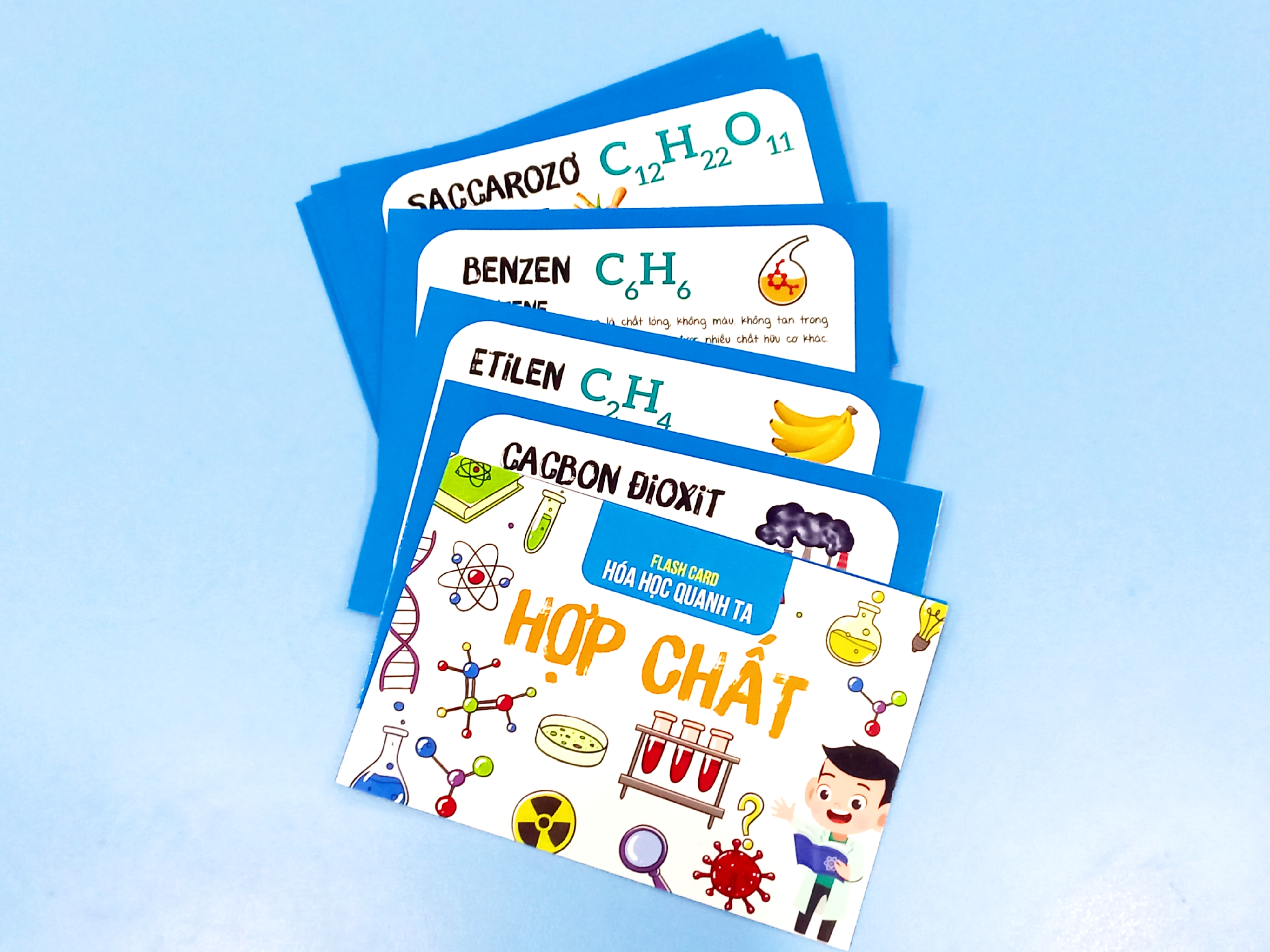 Flash Card Hợp Chất Hóa Học - Á Châu Books